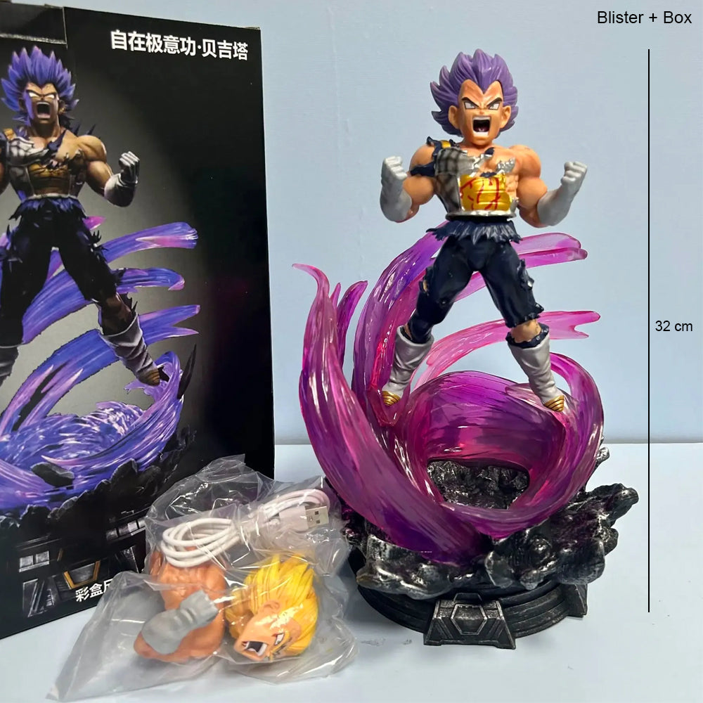 Vegeta Ultra 32cm Premium Figure With Light Base