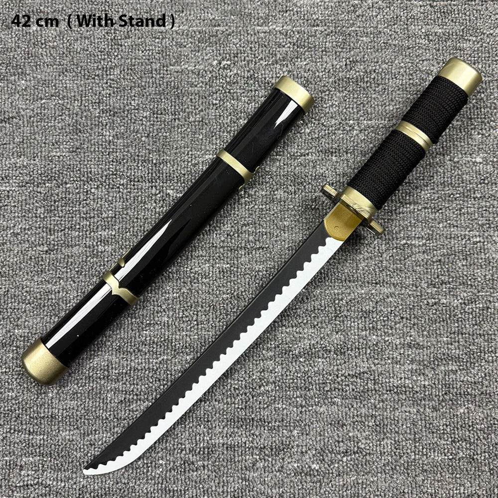 Zoro Black One Piece Wooden Katana 42cm