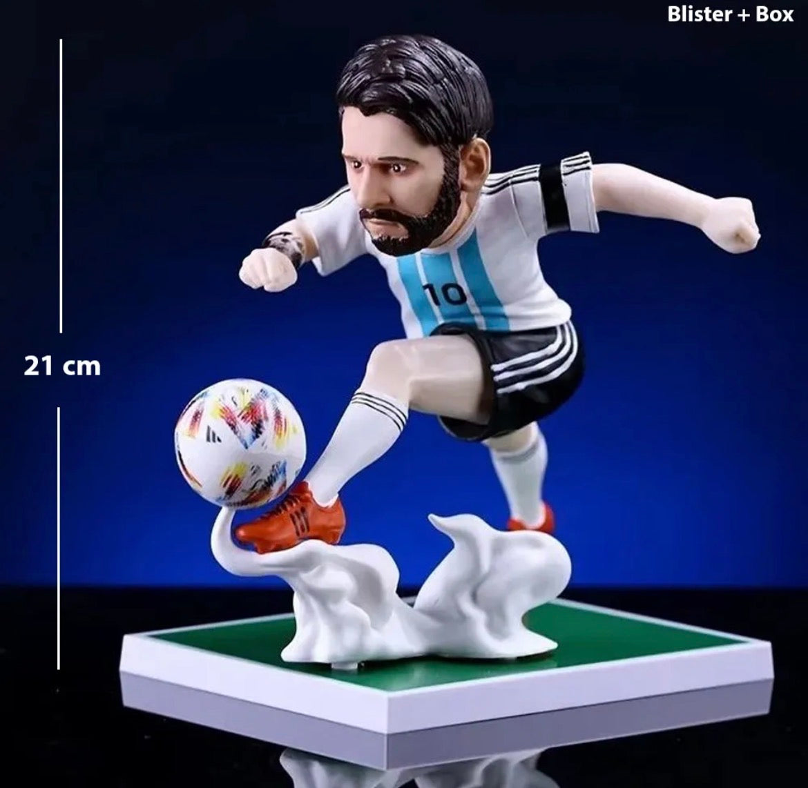 Messi 21cm Footballer Action Figure (Blister+Box)