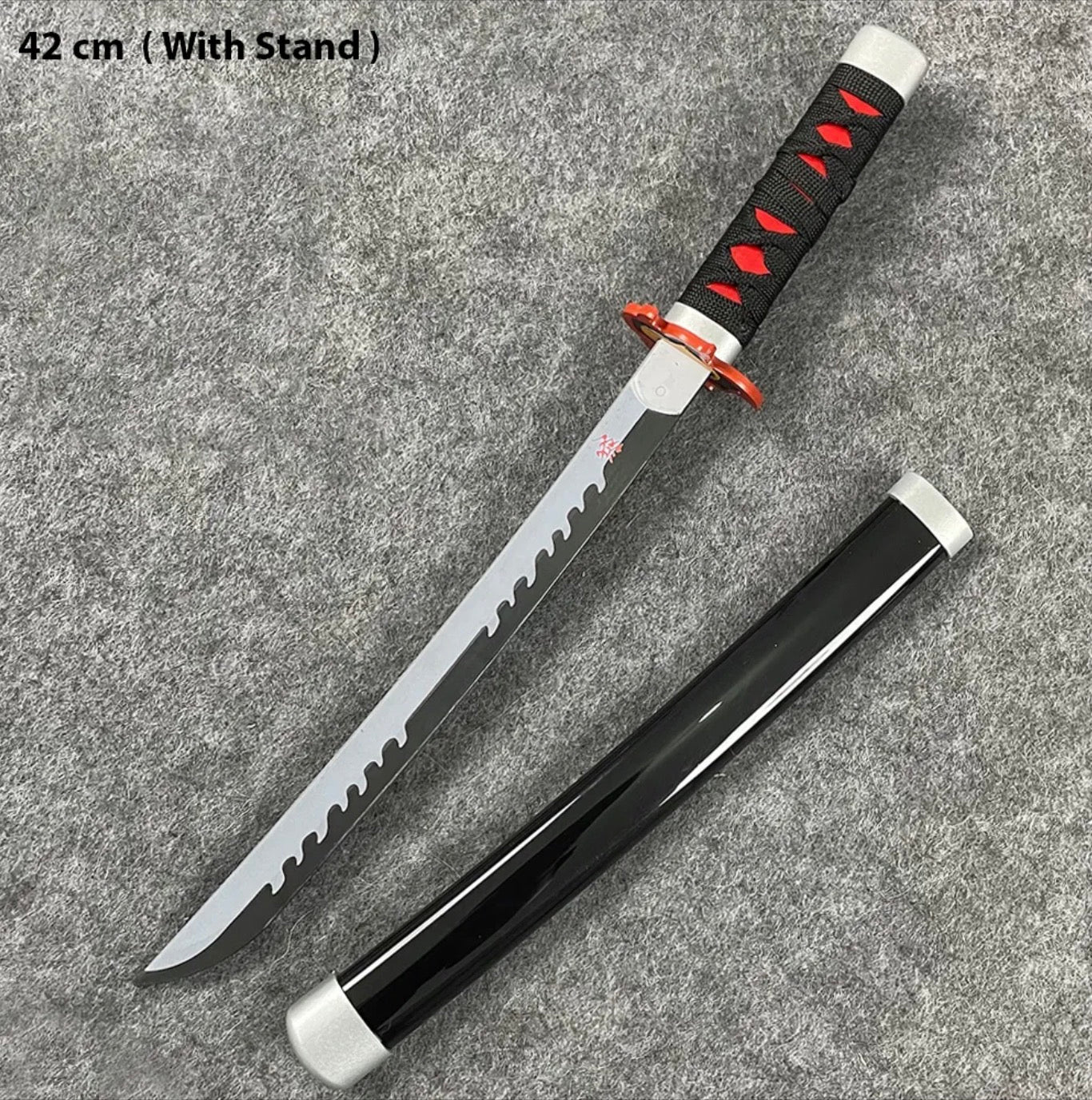 Tanjiro Fire Demon Slayer Wooden Katana 42cm