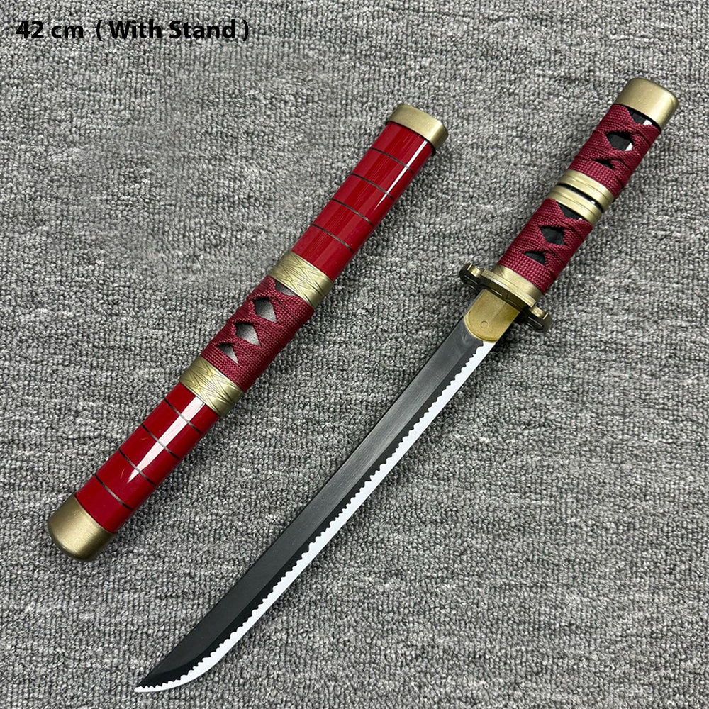 Zoro Red One Piece Wooden Katana 42cm