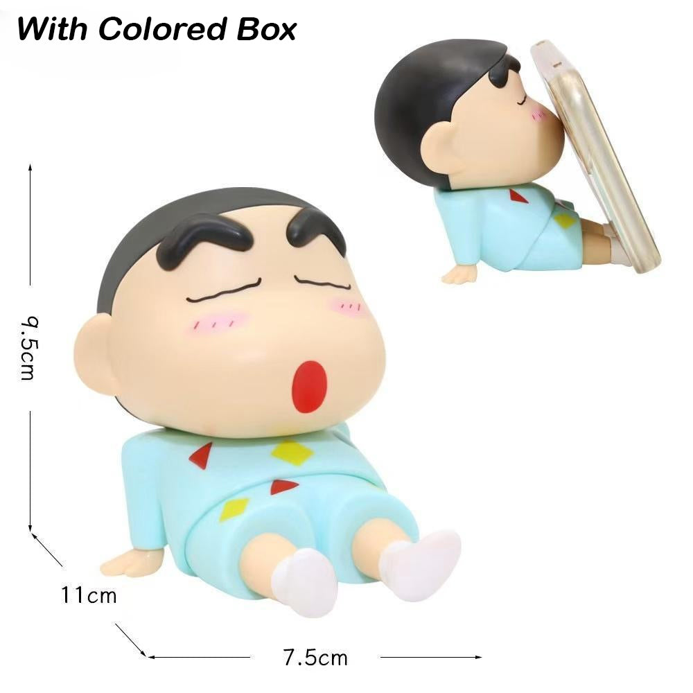 Shinchan Green 10cm Mobile Holder (Pack of 3)