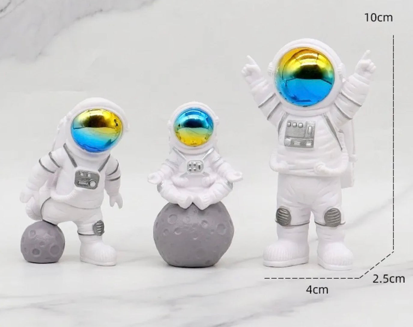 Cute Astronaut 3pcs New Set Action Figure 5/8/12cm