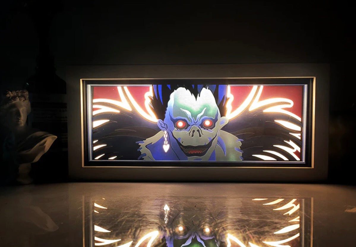 Deathnote A 3d rectangular Lamp
